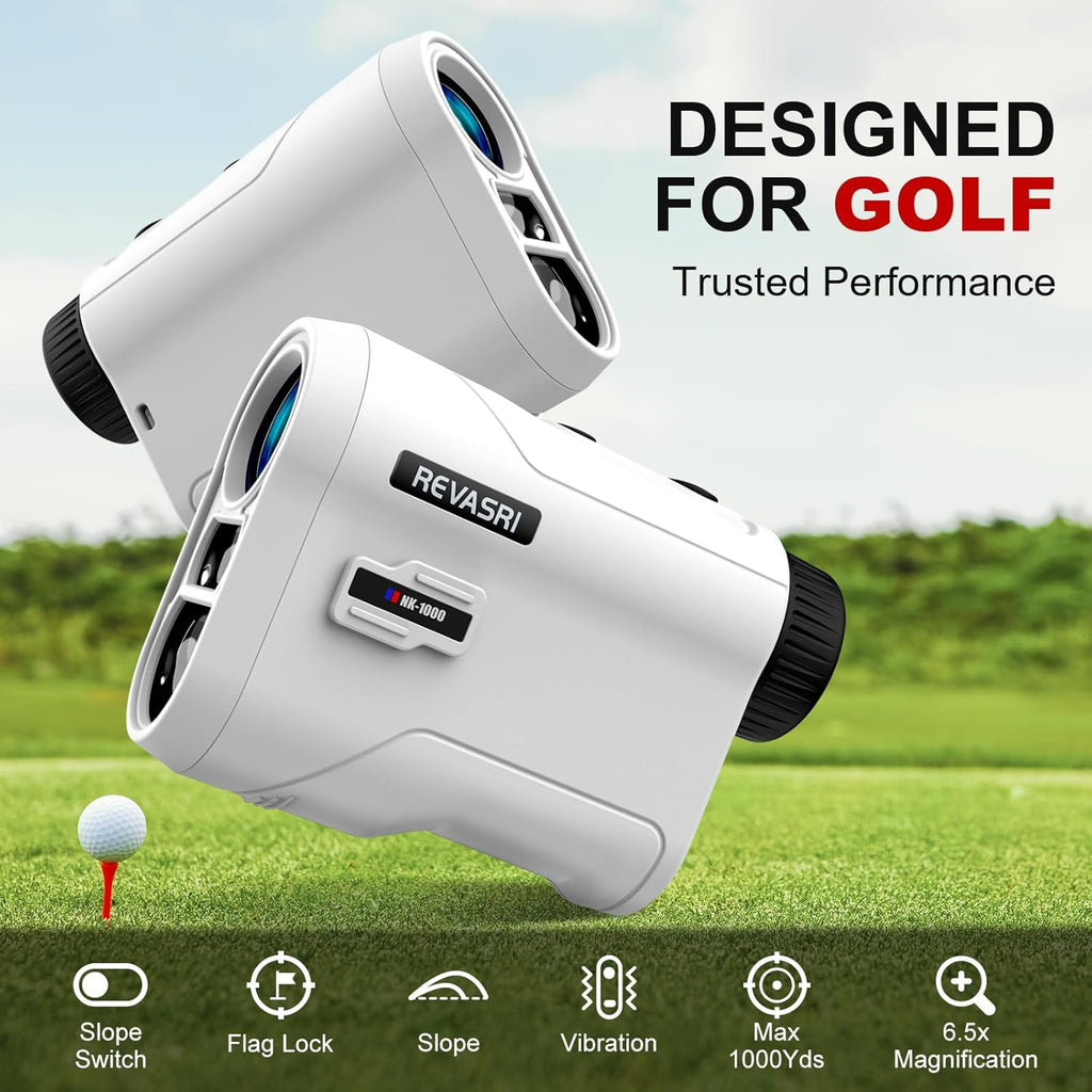 REVASRI Range Finder for Golf – 1000Y Slope & Pin Lock
