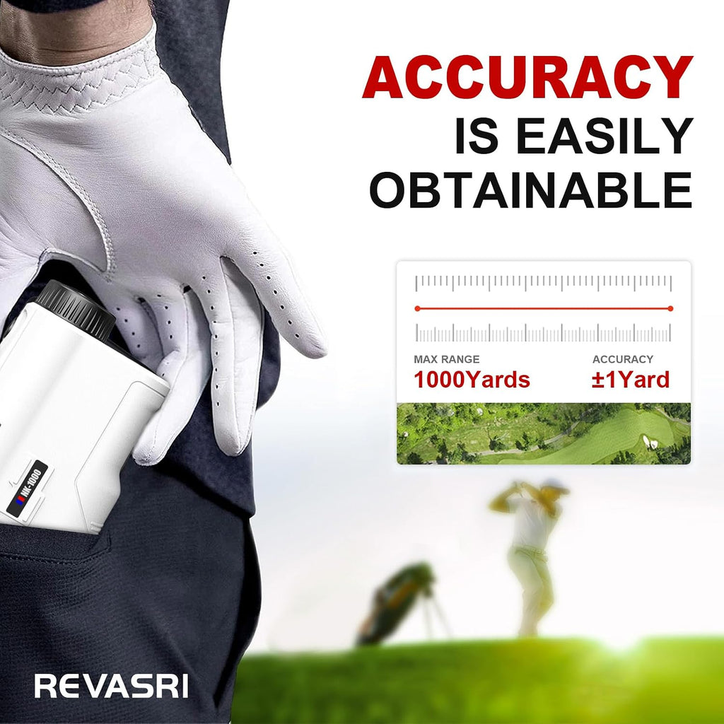 REVASRI Range Finder for Golf – 1000Y Slope & Pin Lock