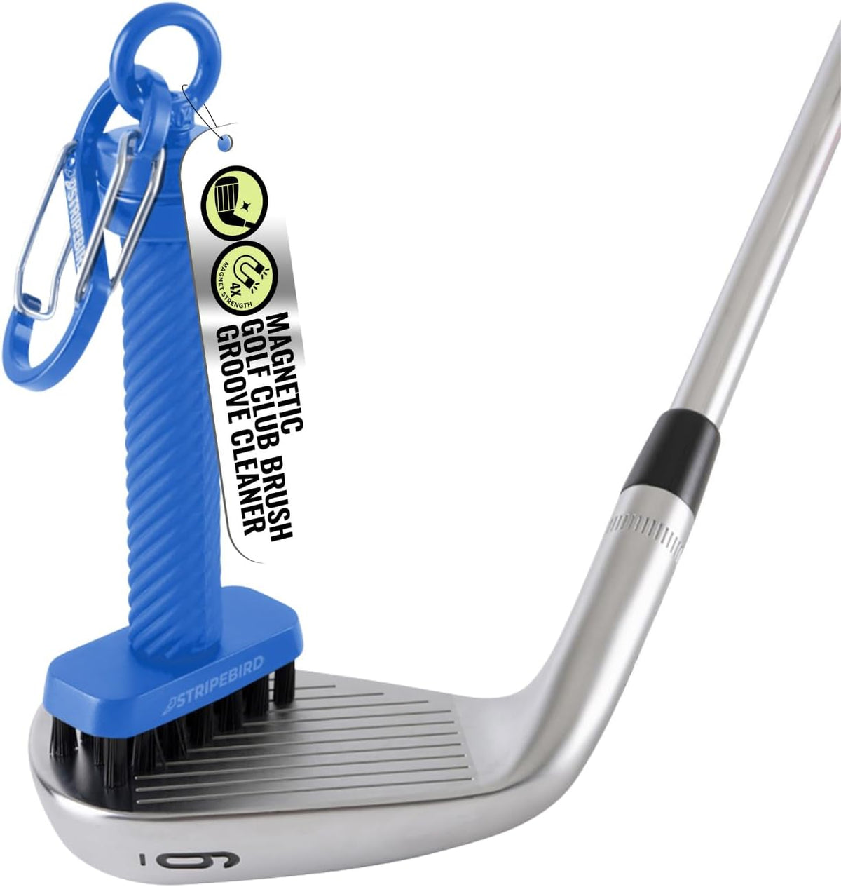 Magnetic Golf Club Brush – Detachable
