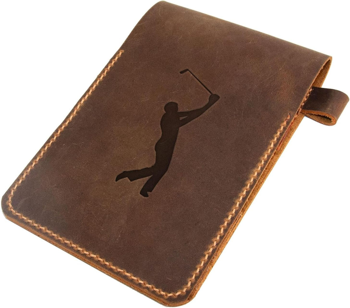 Golf Scorecard Holder – Leather Hand-Stitched