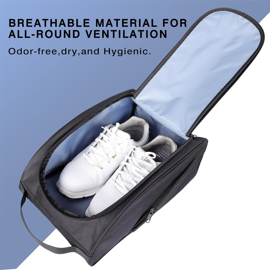 Golf Shoe Bag – Padded with Accessory Pocket