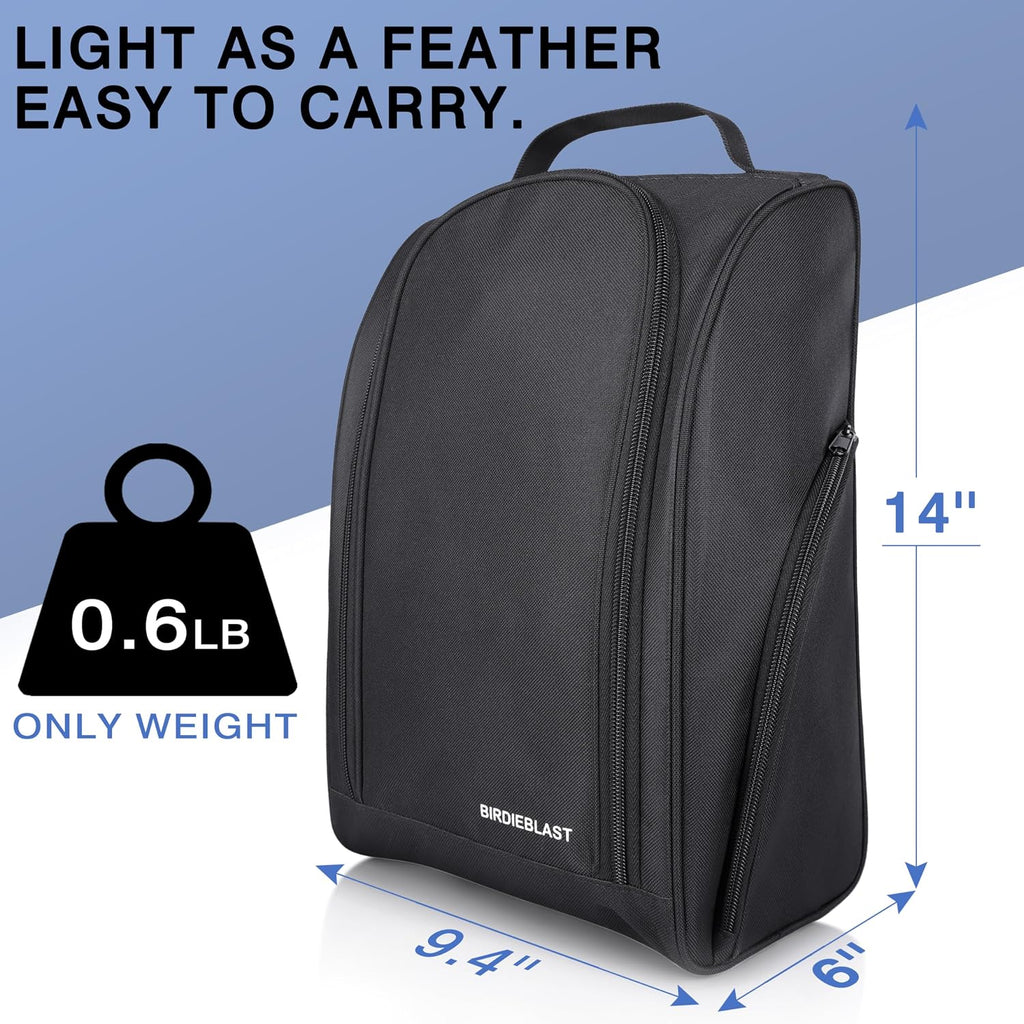 Golf Shoe Bag – Padded with Accessory Pocket