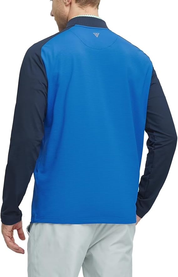M MAELREG Men's Quarter Zip Pullover – Moisture Wicking