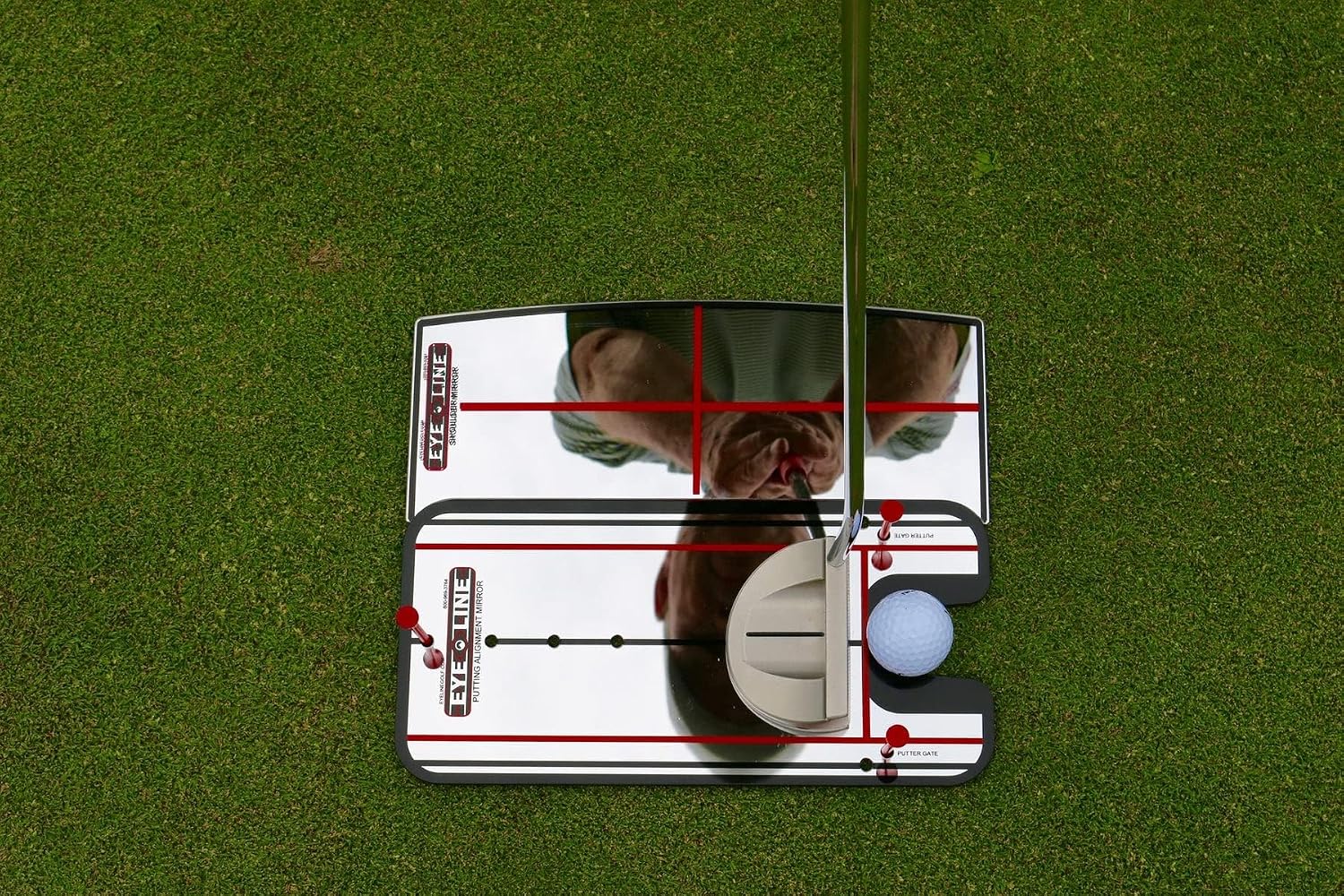 Groove & Putting Alignment Mirror - Shoulder (Small) by EyeLine Golf