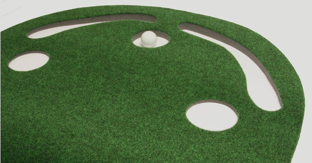 PUTT-A-BOUT Par Three Golf Putting Green – 3' x 9'