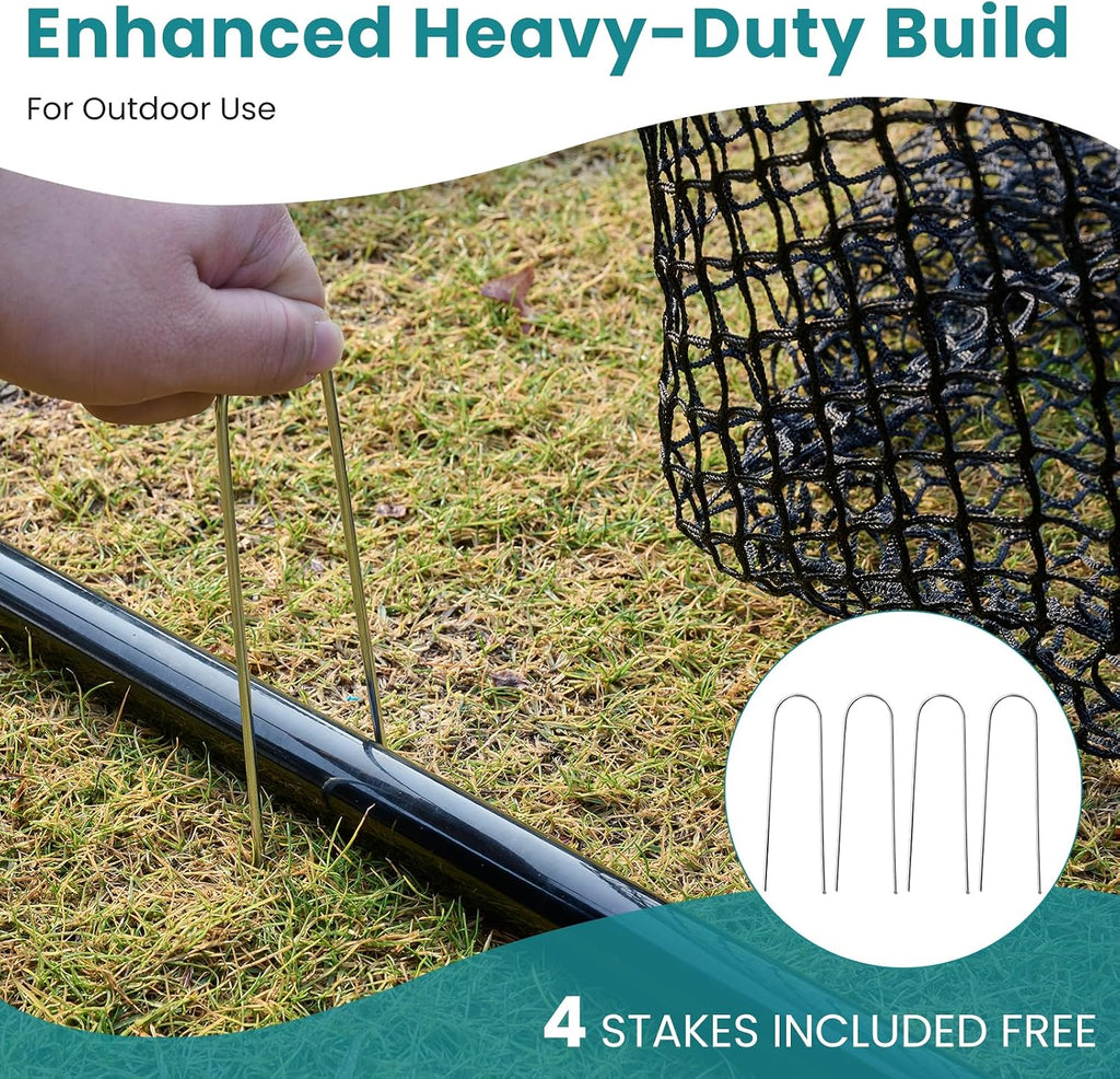 OLIXIS Golf Net – 10 x 7 ft