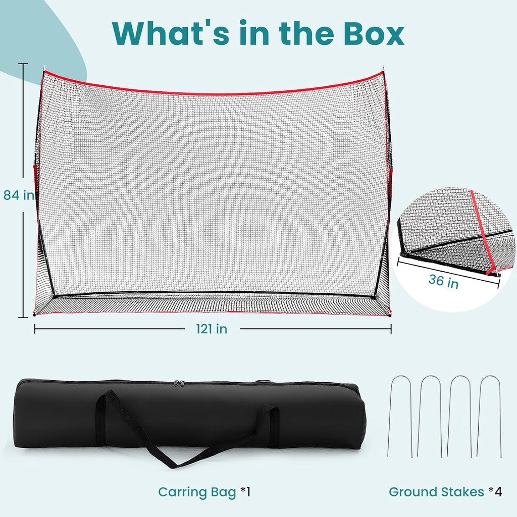 OLIXIS Golf Net – 10 x 7 ft